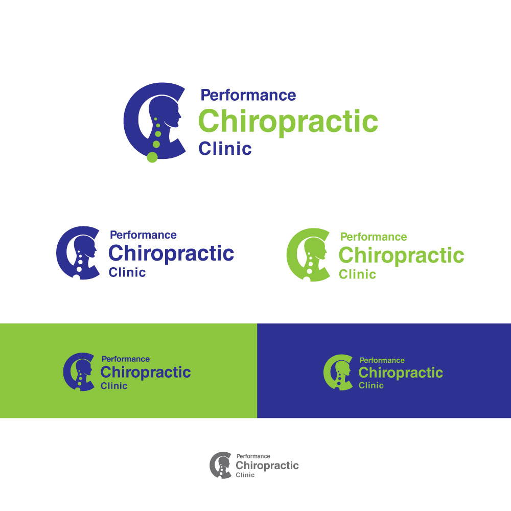 Logo Design by ecorokerz for Performance Chiropractic Clinic | Design #17334366