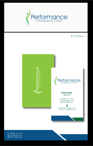 Logo Design by zebronicgraphic for Performance Chiropractic Clinic | Design: #17338989