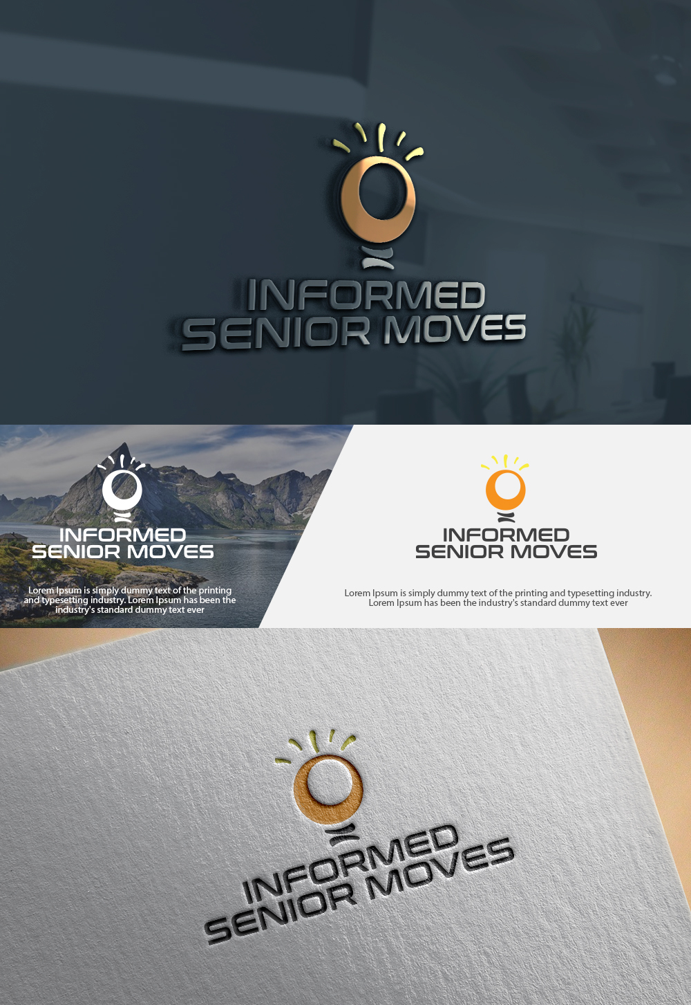 Traditional Serious Moving Company Logo Design For Informed Senior Logo Design By For This Project 17344891