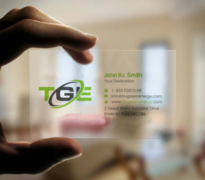 Business Card Design by INDIAN_Ashok for TruGreen Energy | Design: #17344676