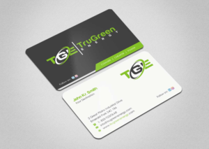 Business Card Design by INDIAN_Ashok for TruGreen Energy | Design: #17344681