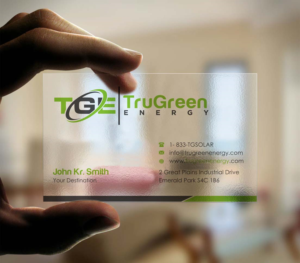 Business Card Design by INDIAN_Ashok for TruGreen Energy | Design: #17344688