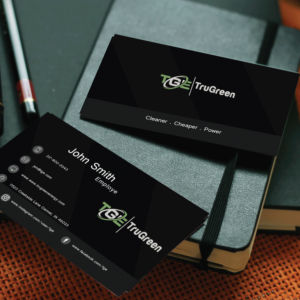 Business Card Design by uglyjohny for TruGreen Energy | Design: #17333058