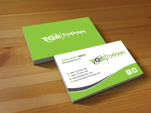 Business Card Design by Creations Box 2015 for TruGreen Energy | Design: #17338513