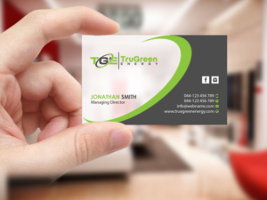 Diseño de Tarjeta de Presentación por Creations Box 2015 para TruGreen Energy | Diseño: #17338520