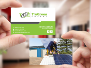 Diseño de Tarjeta de Presentación por Creations Box 2015 para TruGreen Energy | Diseño: #17338528