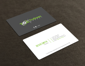Business Card Design by Tripti Ranjan Gain for TruGreen Energy | Design: #17340960