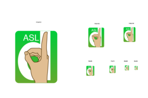 Icon Design by Jozbel for ASLdeafined.com | Design: #17335767