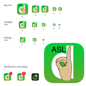 Icon Design by Jozbel for ASLdeafined.com | Design: #17338219