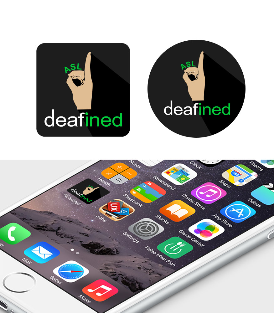 Icon Design by Natalia for ASLdeafined.com | Design: #17348932