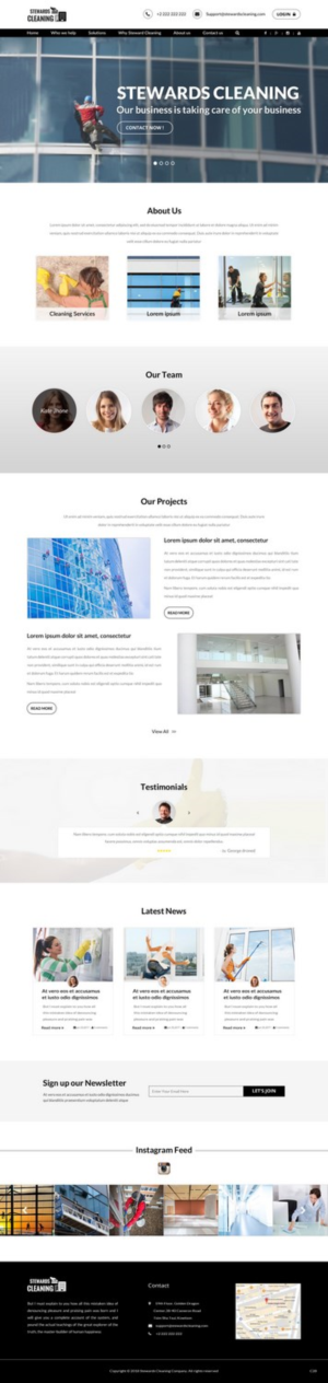 Diseño Web por pb para stewards company | Diseño: #17334746