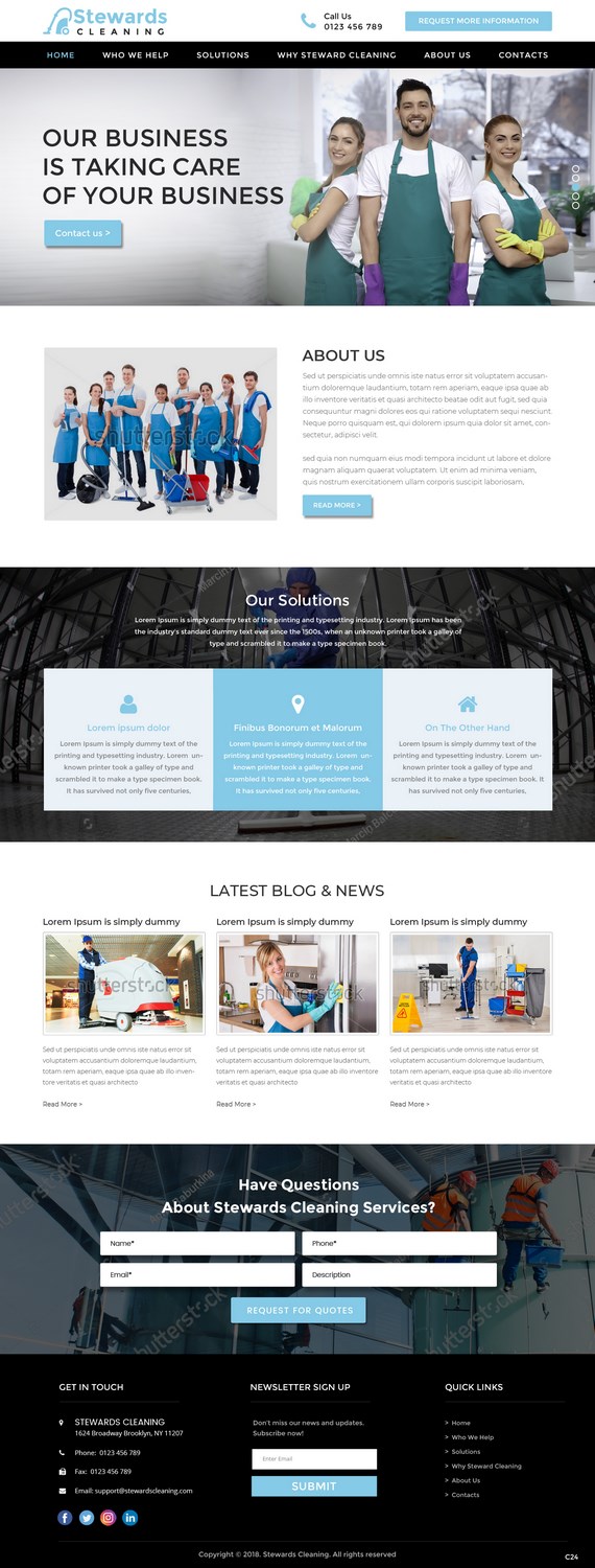 Diseño Web por pb para stewards company | Diseño #17334747