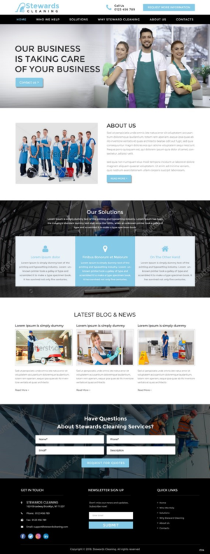 Diseño Web por pb para stewards company | Diseño: #17334747