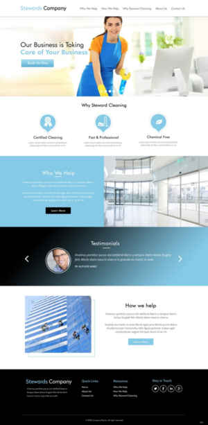 Web-Design von pb für stewards company | Design: #17334750