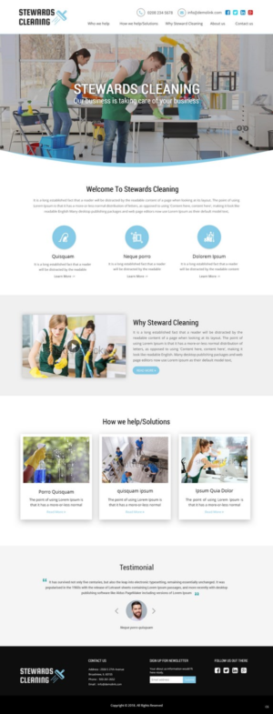 Web-Design von pb für stewards company | Design: #17334762