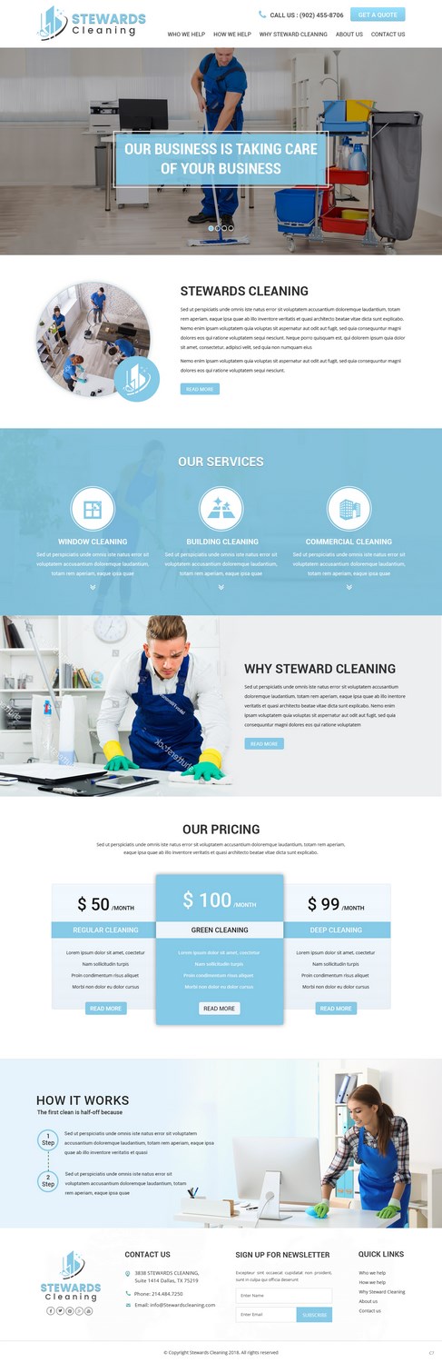 Web-Design von pb für stewards company | Design #17334768