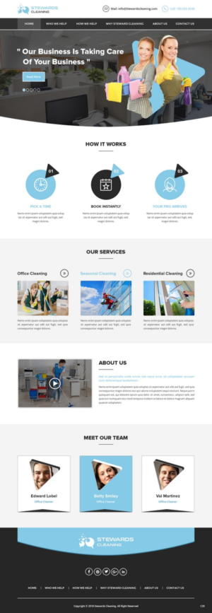 Web-Design von pb für stewards company | Design: #17334770