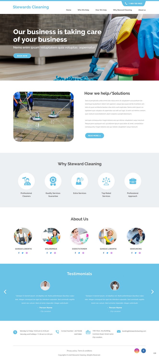 Diseño Web por pb para stewards company | Diseño #17345971