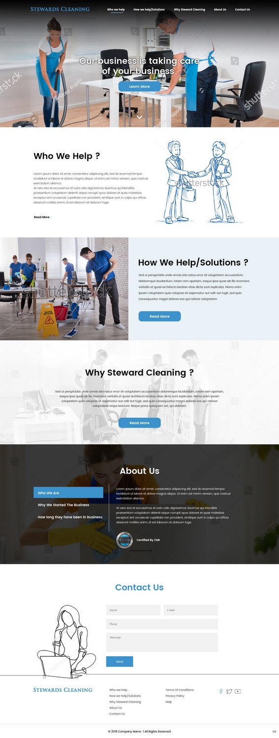 Web-Design von pb für stewards company | Design #17345976