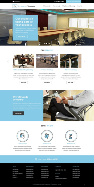 Web-Design von pb für stewards company | Design: #17456141