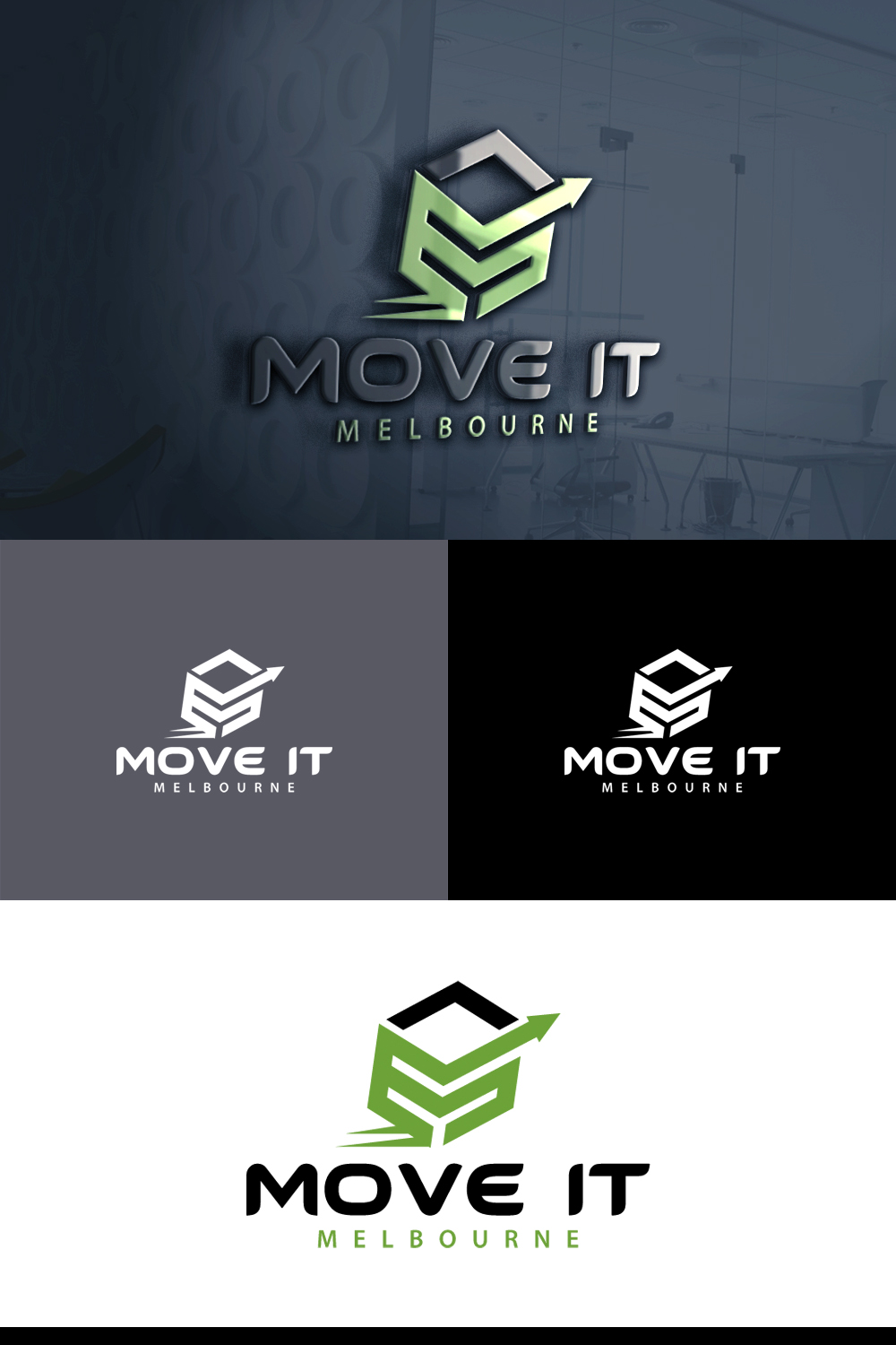 Logo Design by e-graphics for Move It International Pty Ltd | Design #17565386