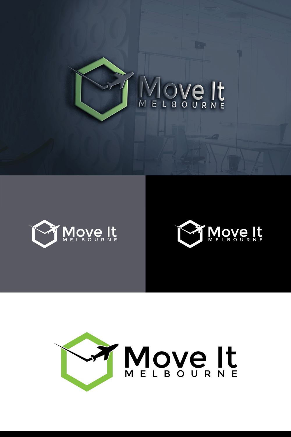 Logo Design by e-graphics for Move It International Pty Ltd | Design #17565387