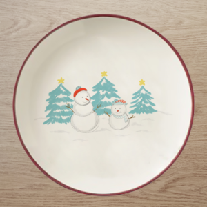 Holiday dinnerware: snowmen design | Design Graphique par - SWING -
