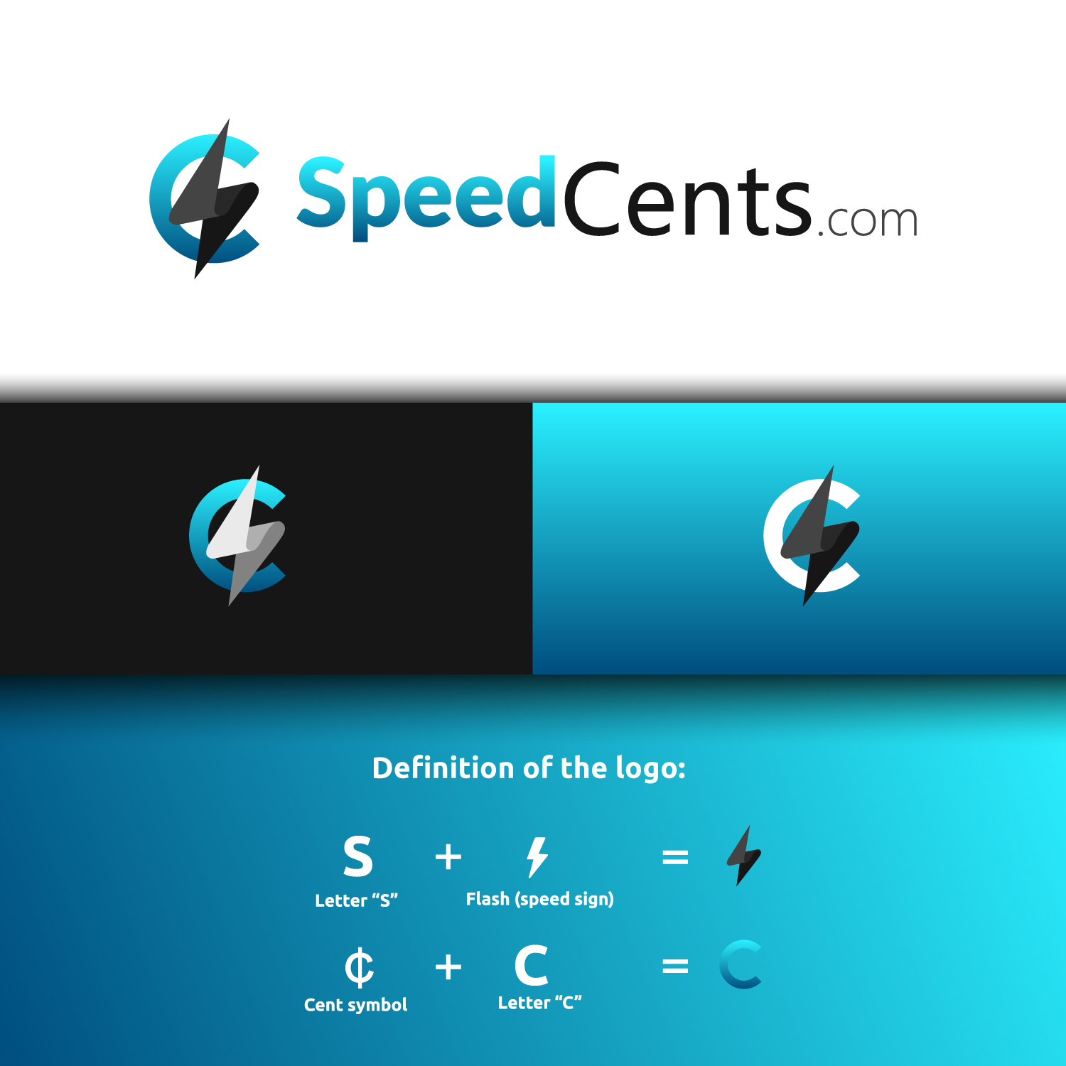 Logo Design by ovinex for SpeedCents | Design #17380600