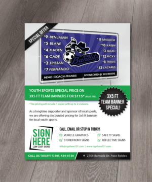 Flyer Design by alex989 for this project | Design: #17337337