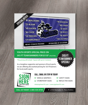 Flyer Design by alex989 for this project | Design: #17337866