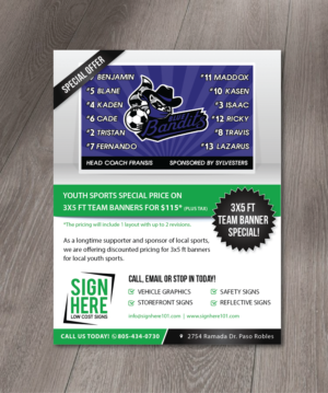 Flyer Design by alex989 for this project | Design: #17337867