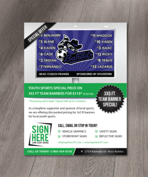 Flyer Design by alex989 for this project | Design: #17337868