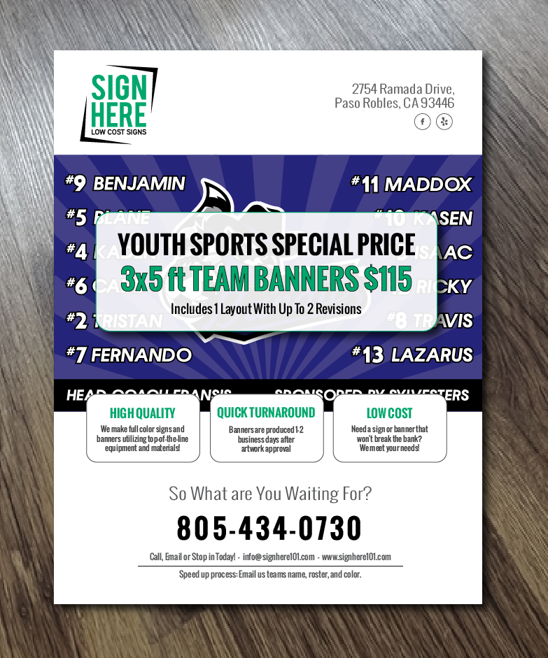 Flyer Design by Alexandar for this project | Design #17348235
