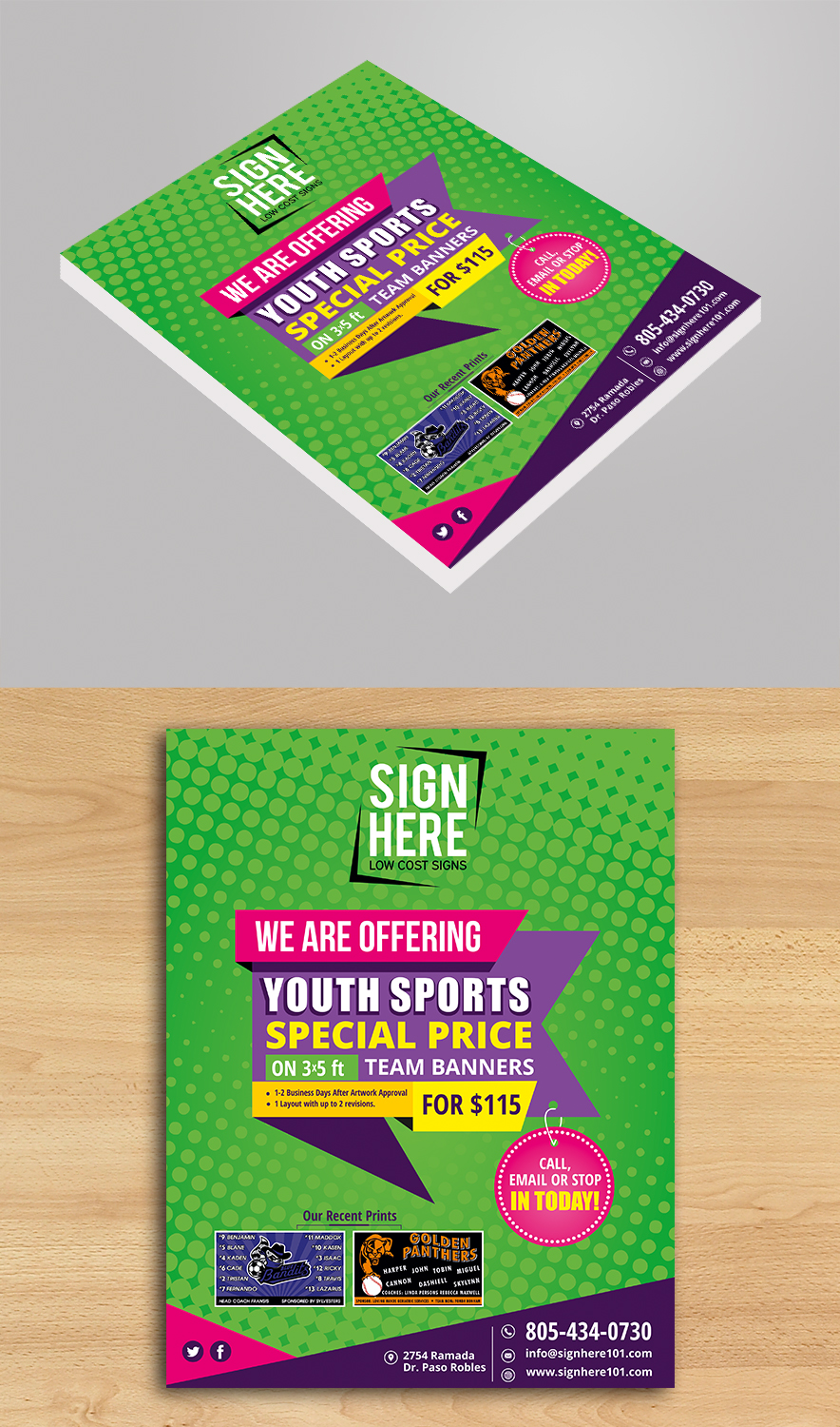 Diseño de Flyer por ecorokerz para este proyecto | Diseño #17332672