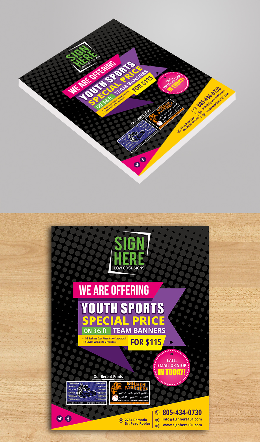 Diseño de Flyer por ecorokerz para este proyecto | Diseño #17332673