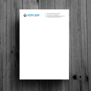 Stationery Design by Right_D for Upper Edge Property Management Inc. | Design: #17348972