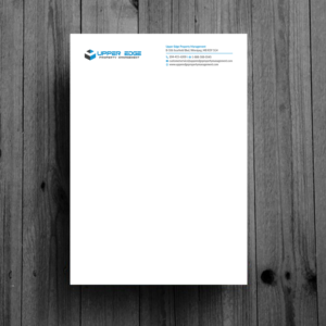 Stationery Design by Right_D for Upper Edge Property Management Inc. | Design: #17348973