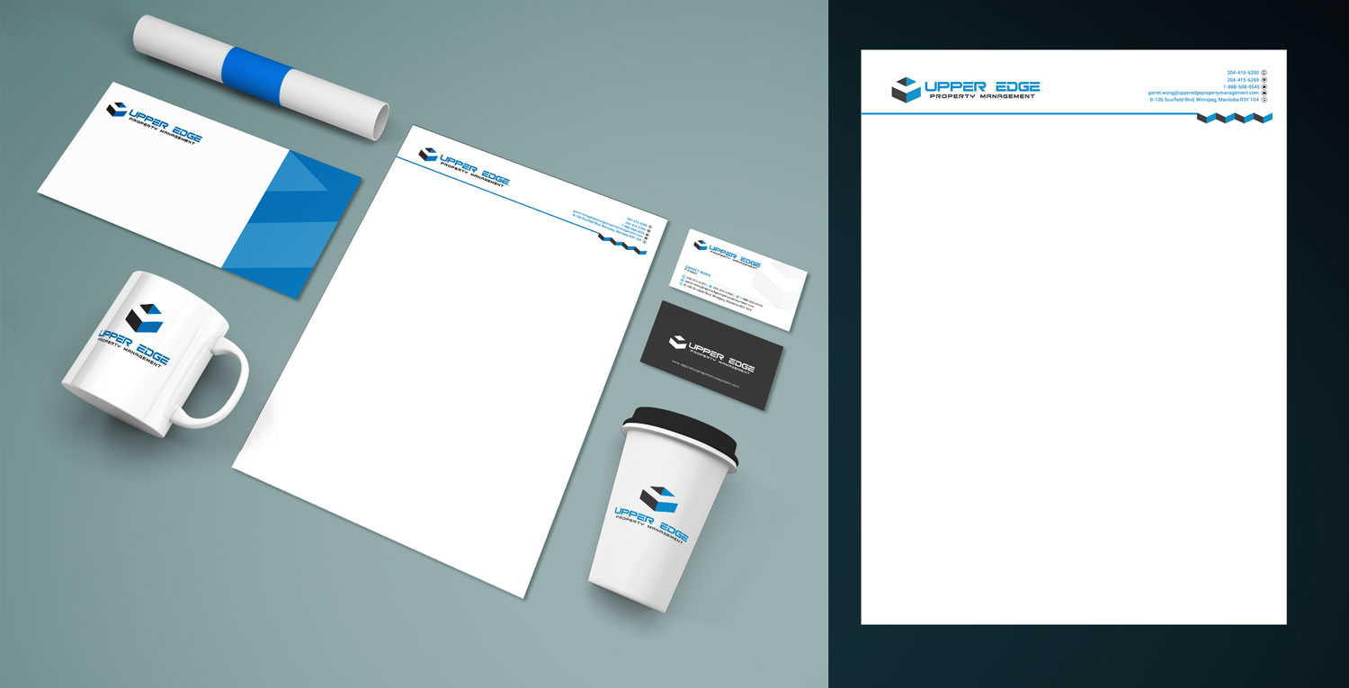 Design de Papeterie par Bia Artist pour Upper Edge Property Management Inc. | Design #17342834