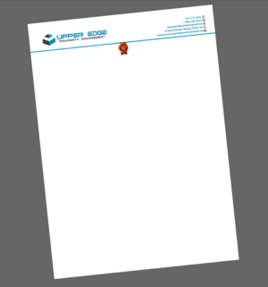 Stationery Design by Bia Artist for Upper Edge Property Management Inc. | Design: #17348888