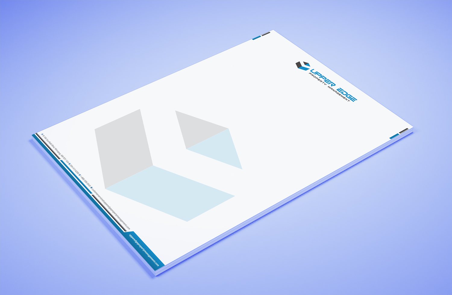 Stationery Design by Petter Goms for Upper Edge Property Management Inc. | Design #17429430