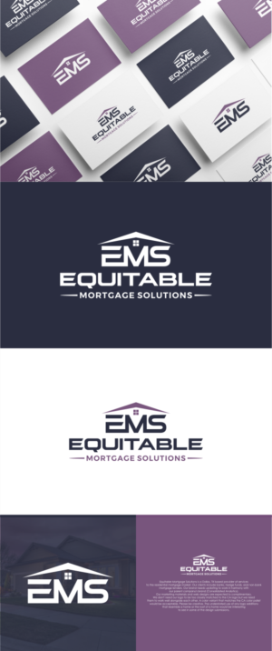 EMS - Equitable Mortgage Solutions | Logo Design by Angkasa Official