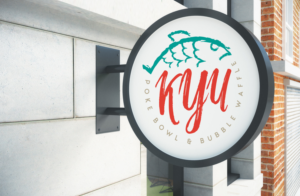 KYU  -  Poke Bowl & Bubble Waffle  | Logo-Design von GLDesigns