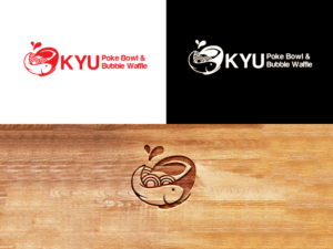 KYU  -  Poke Bowl & Bubble Waffle  | Logo-Design von benito
