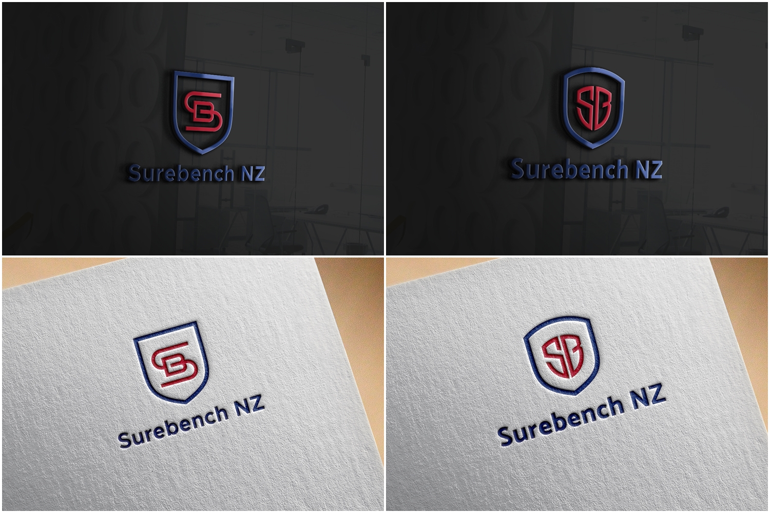 Logo Design by AbdullahDesigns™ for Surebench  | Design #17369623