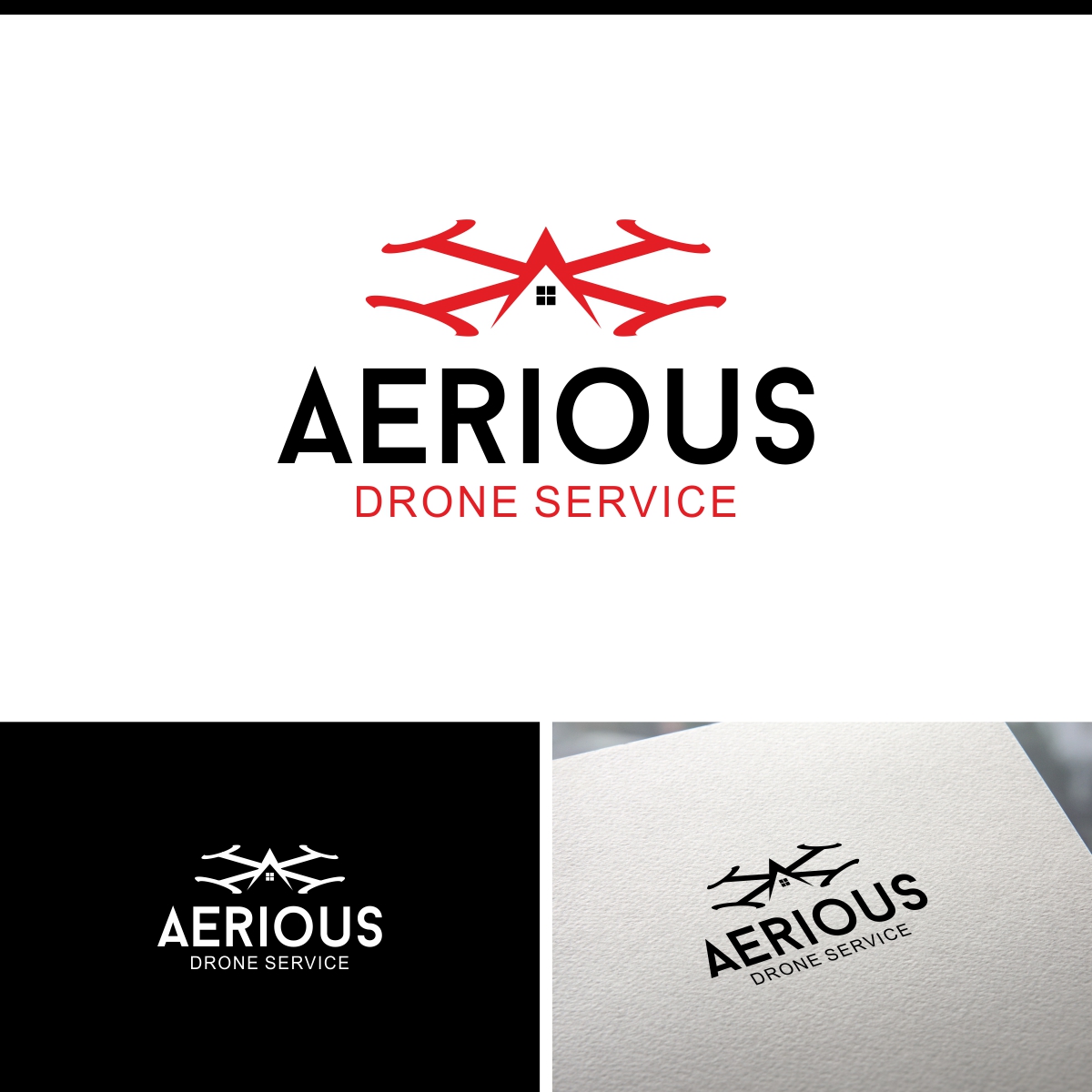 Logo Design by e-graphics for Aerious Solutions | Design #17364642
