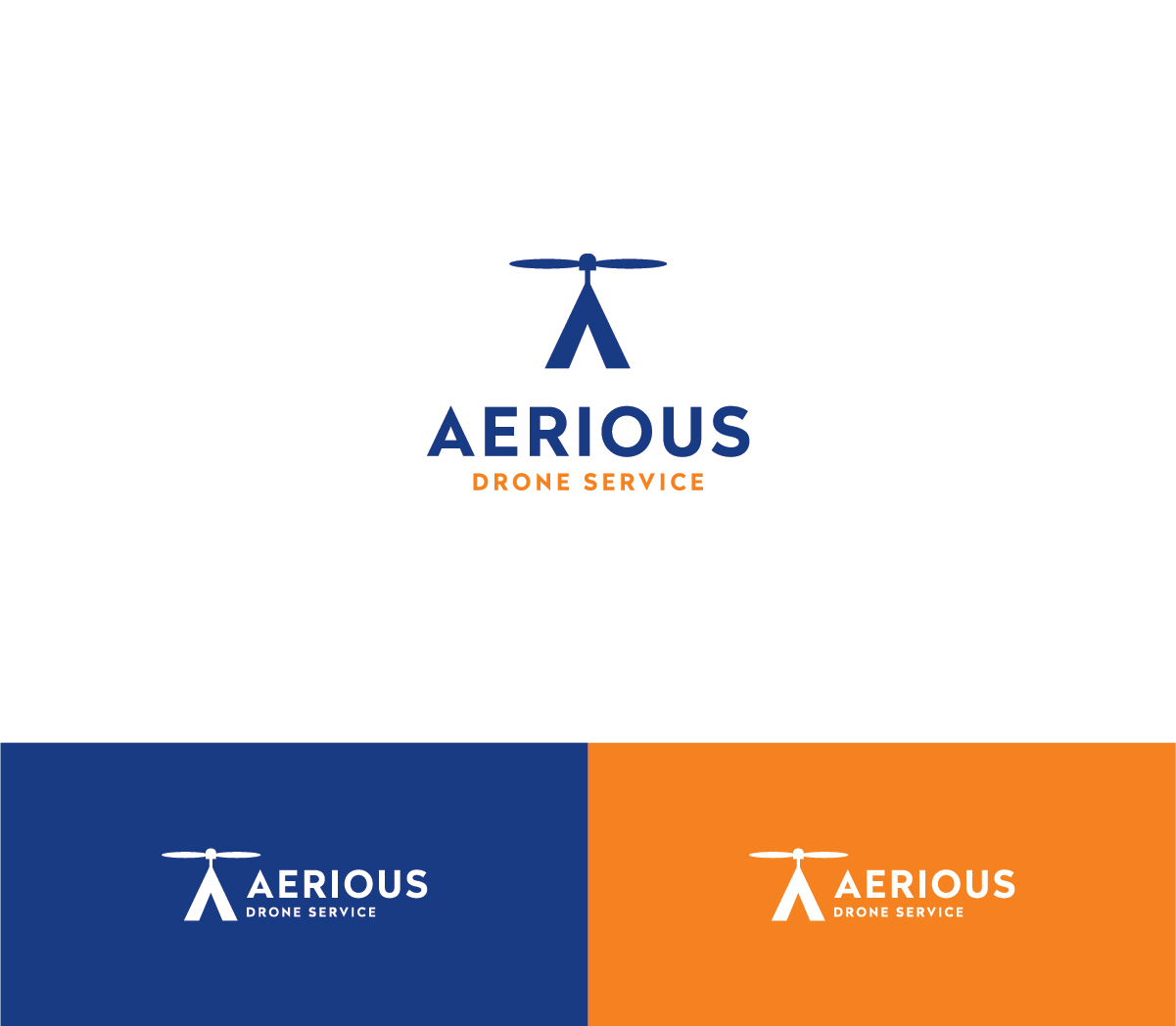 Logo Design by Muhammad Imran 3 for Aerious Solutions | Design #17361575