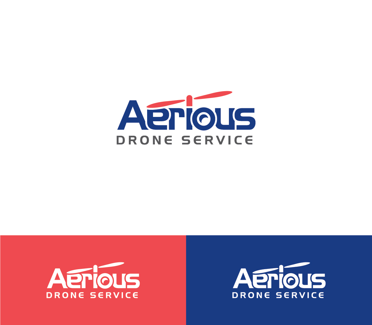 Logo Design by Muhammad Imran 3 for Aerious Solutions | Design #17361577