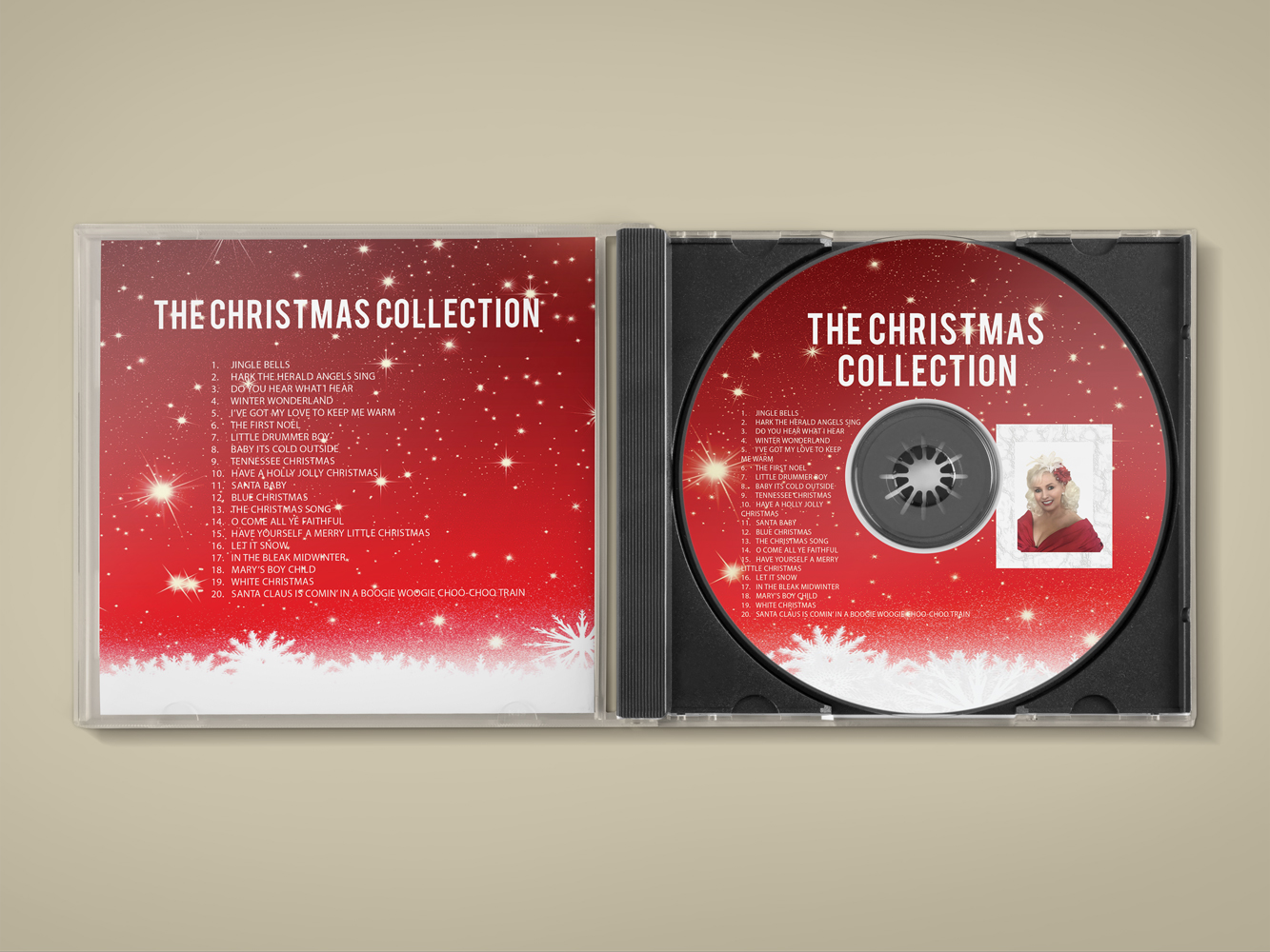 CD-Cover-Design von diana popescu für Sandy Sparkle | Design #17548328