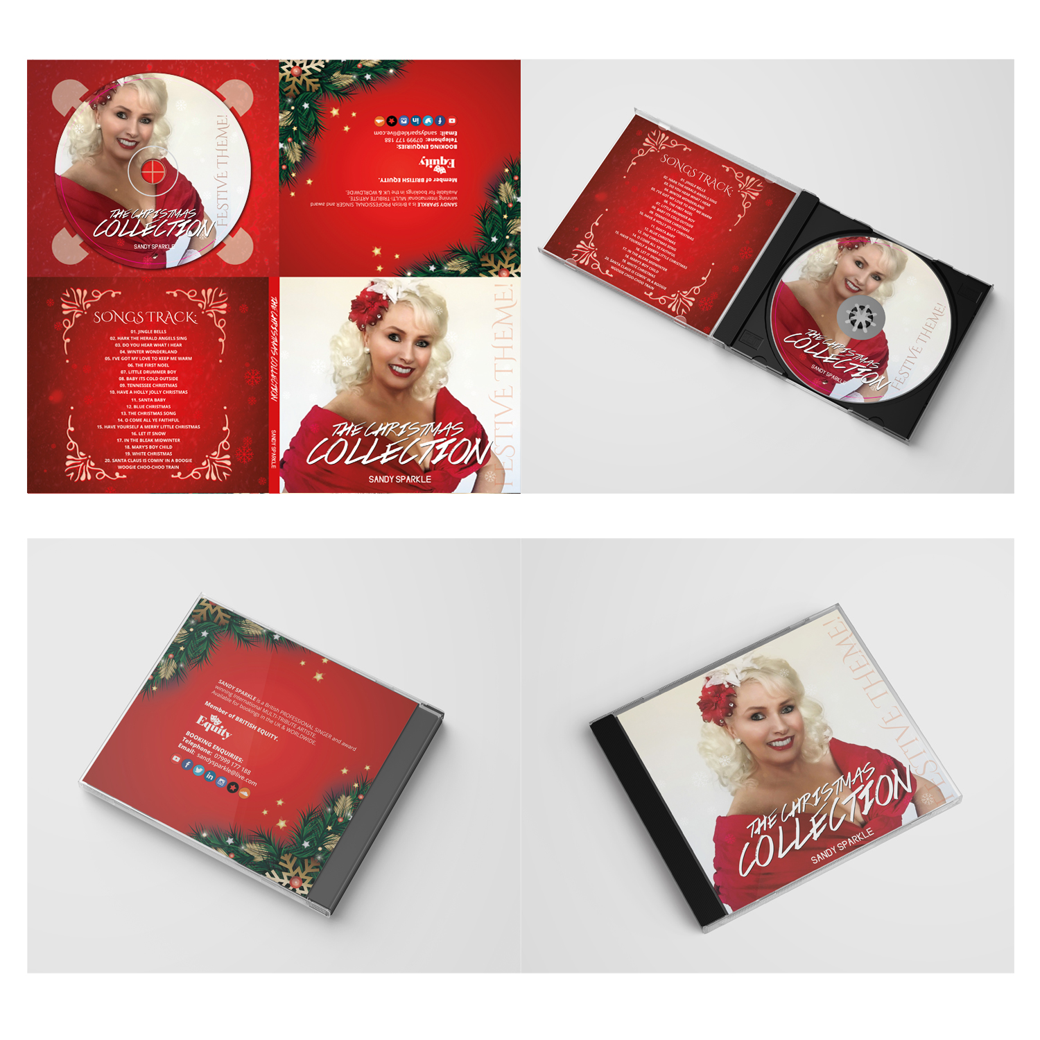 CD-Cover-Design von RGraphic für Sandy Sparkle | Design #17557813