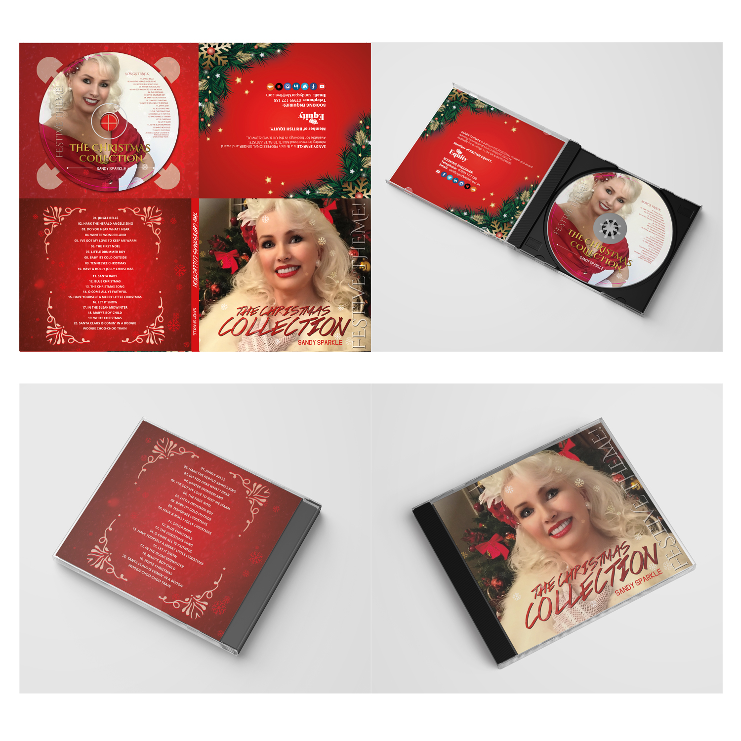 CD-Cover-Design von RGraphic für Sandy Sparkle | Design #17585592